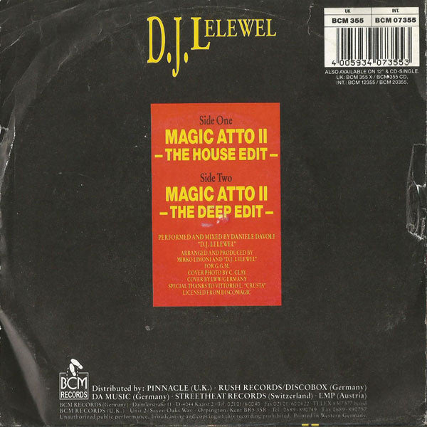 DJ Lelewel : Magic Atto II (7")