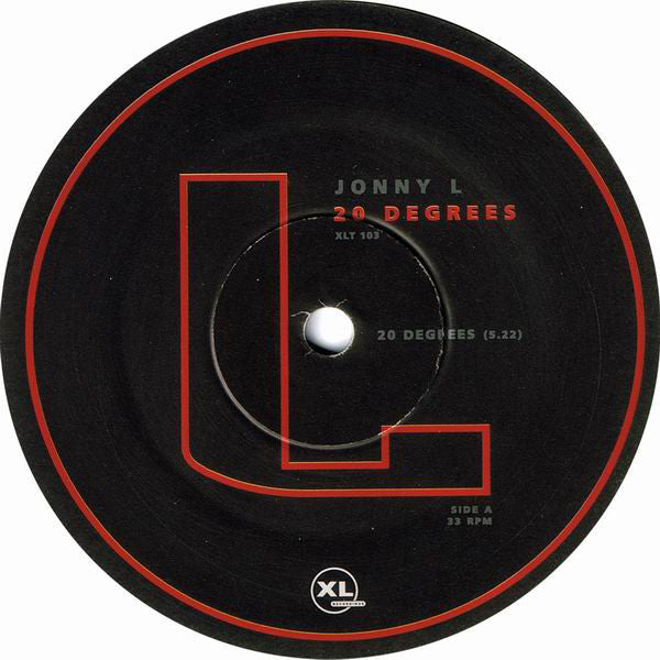 Jonny L Featuring Silver Bullet : 20 Degrees (12", Rec)
