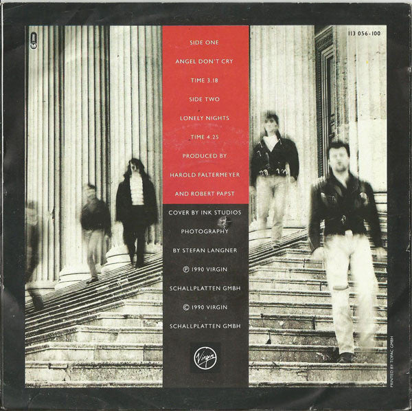 Dominoe : Angel Don't Cry (7", Single)