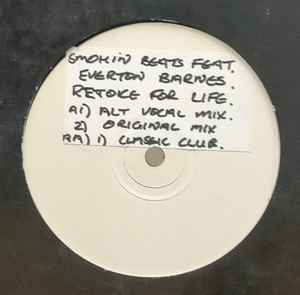 Smokin Beats Featuring Everton Barnes : Rejoice For Life (12", W/Lbl)