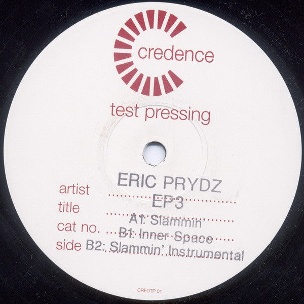 Eric Prydz : EP3 (12", EP, TP)