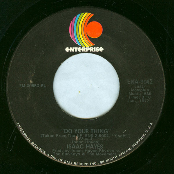 Isaac Hayes : Do Your Thing / Ellie's Love Theme (7", Single, Pla)