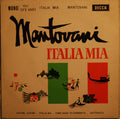 Mantovani : Italia Mia (7", EP, Mono)