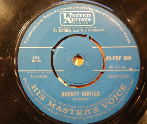 Al Caiola And His Orchestra : Bonanza (7", Single, RE)