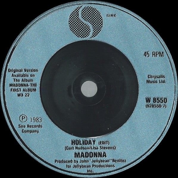Madonna : True Blue (Remix) (7", Single, Sil)