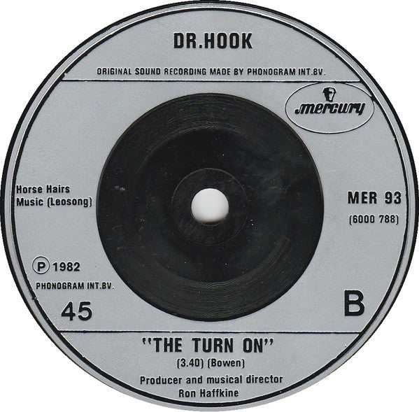 Dr. Hook : Baby Makes Her Blue Jeans Talk / The Turn On (7", Single)