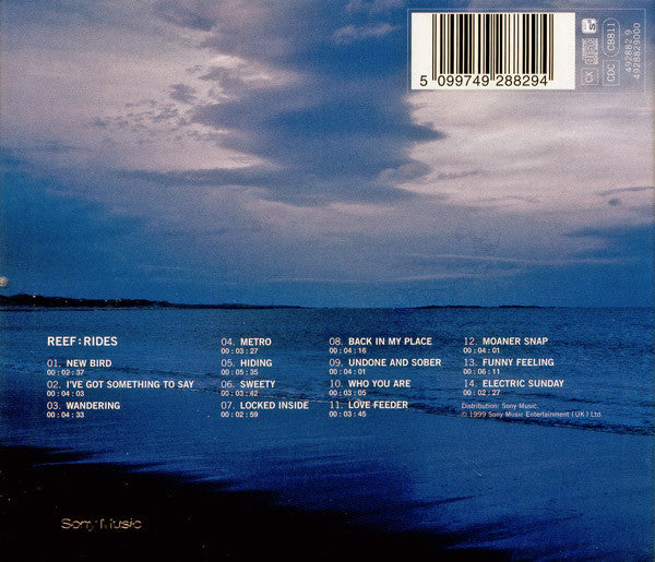Reef : Rides (CD, Album, Ltd)