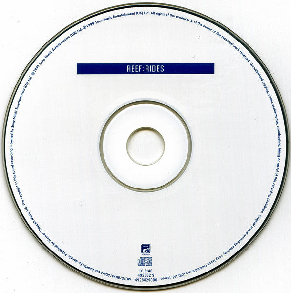 Reef : Rides (CD, Album, Ltd)
