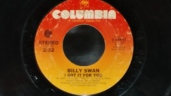 Billy Swan : Shake, Rattle And Roll (7", Single)