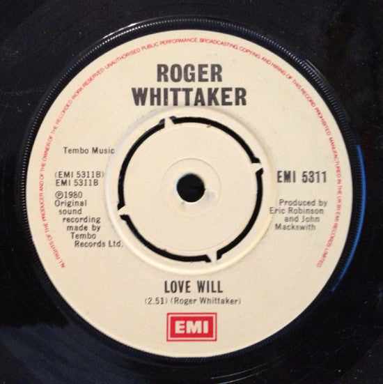 Roger Whittaker : Albany (7", Single)