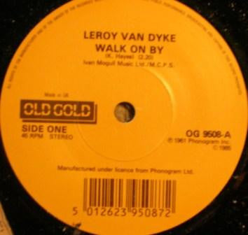 Leroy Van Dyke / Faron Young : Walk On By / It's Four In The Morning (7", Single)