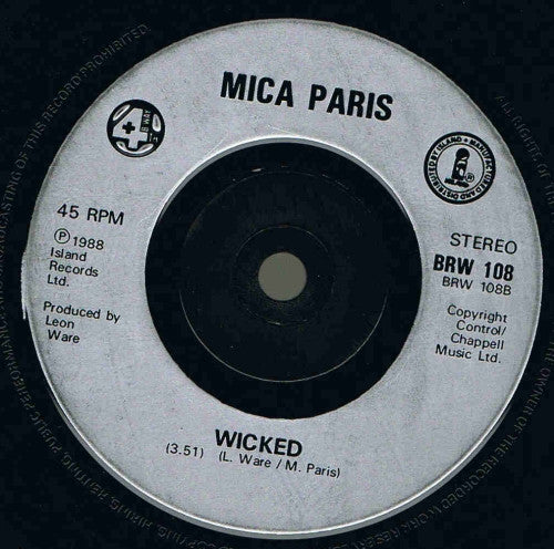Mica Paris Featuring  Courtney Pine : Like Dreamers Do (7", Single, Sil)