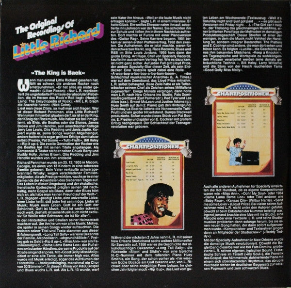 Little Richard : The Original Recordings Of Little Richard (2xLP, Comp)