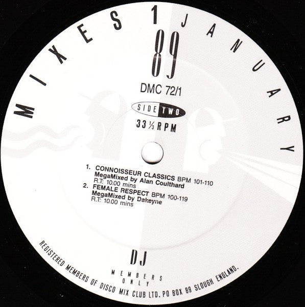 Various : January 89 - Mixes 1 (12")