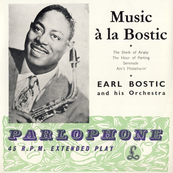 Earl Bostic And His Orchestra : Music À La Bostic (7", EP)