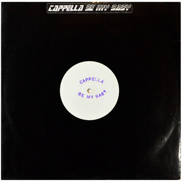 Cappella : Be My Baby (12", Promo, W/Lbl)