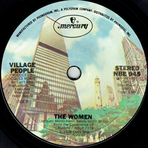 Village People : Y.M.C.A. (7", Single, Styrene, Sol)