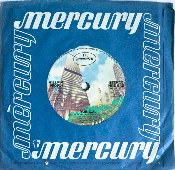 Village People : Y.M.C.A. (7", Single, Styrene, Sol)