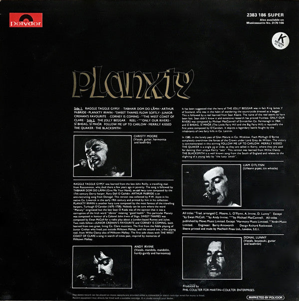Planxty : Planxty (LP, Album)