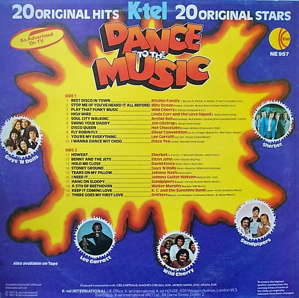 Various : Dance To The Music (LP, Comp)