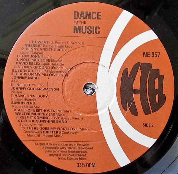Various : Dance To The Music (LP, Comp)