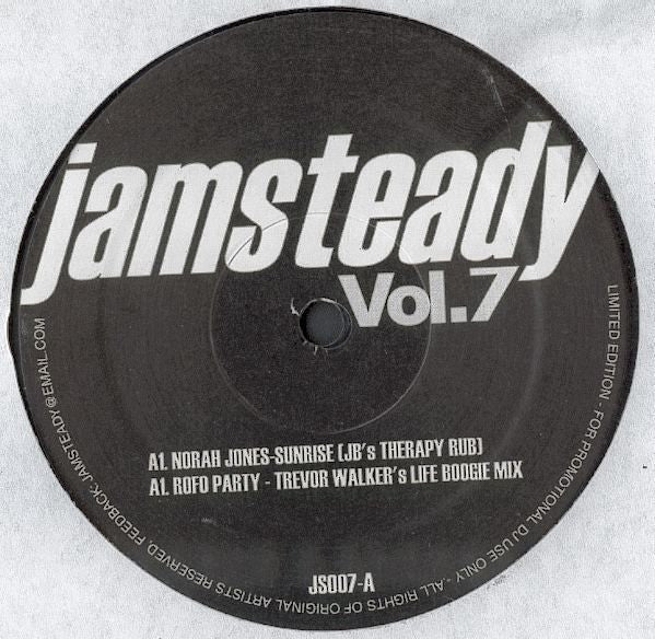 Various : Jamsteady Vol. 7 (12", Ltd, Promo)
