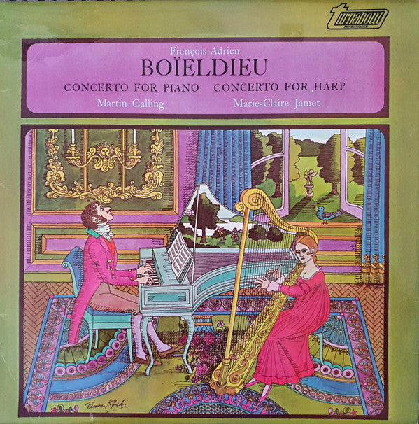 François-Adrien Boieldieu, Martin Galling, Marie-Claire Jamet : Concerto For Piano / Concerto For Harp (LP)