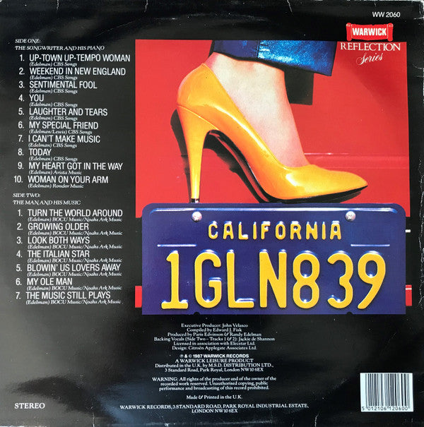 Randy Edelman : Up-town Up-tempo Woman (LP, Comp)