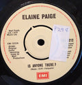 Elaine Paige : Is Anyone There? (7")