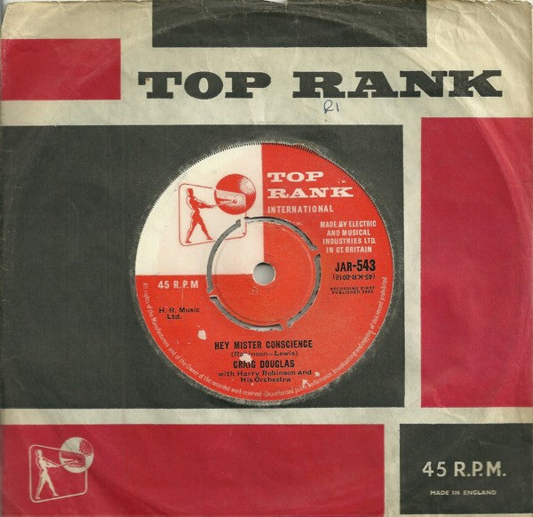 Craig Douglas (2) : Hey, Mister Conscience (7")