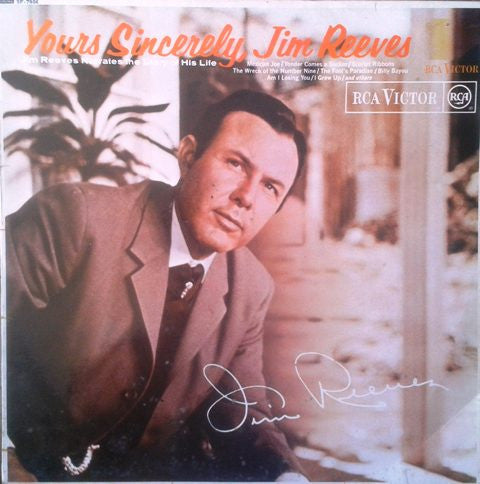 Jim Reeves : Yours Sincerely (LP, Album)