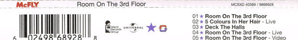 McFly : Room On The 3rd Floor (CD, Single, Enh, CD2)