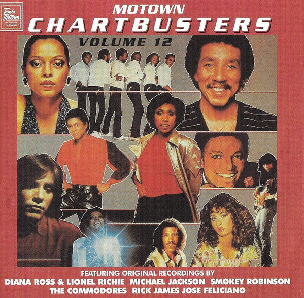 Various : Motown Chartbusters Volume 12 (CD, Comp, RE)