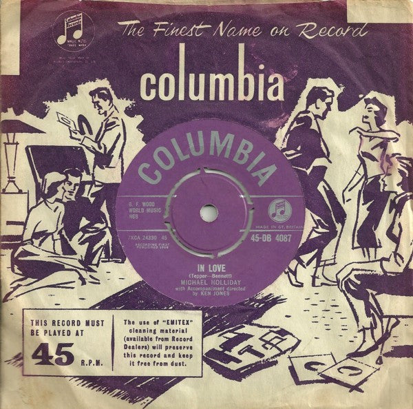Michael Holliday : In Love (7")
