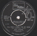 Marv Johnson : I'll Pick A Rose For My Rose (7", Single, Pus)