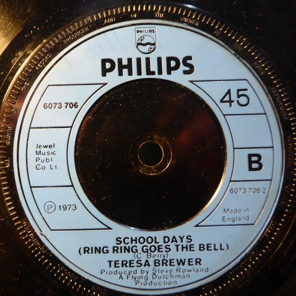 Teresa Brewer : Music, Music, Music / School Days (7")
