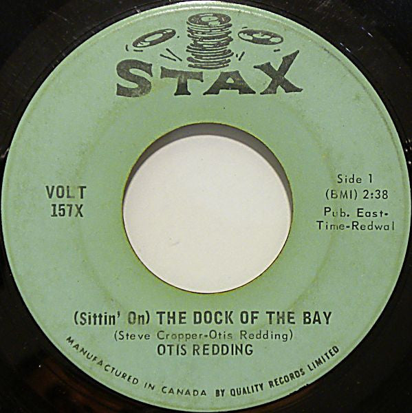 Otis Redding : (Sittin' On) The Dock Of The Bay  (7", Single)