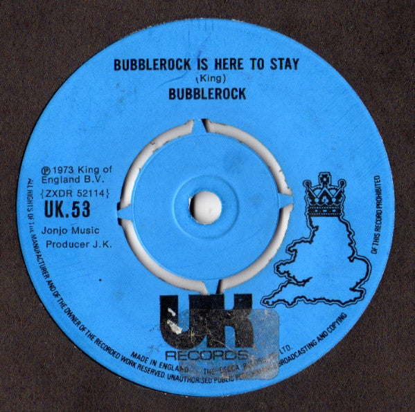 Bubblerock : (I Can't Get No) Satisfaction (7", Single)