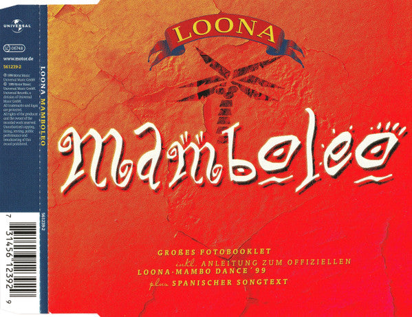 Loona : Mamboleo (CD, Maxi)