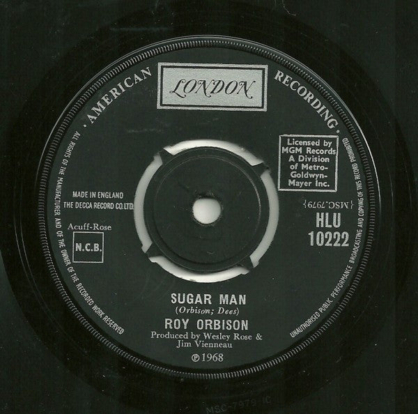 Roy Orbison : Heartache (7")