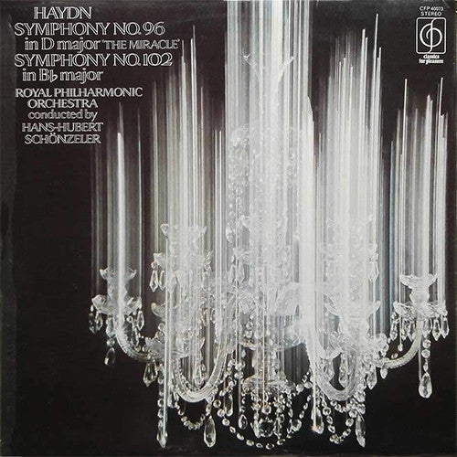 Royal Philharmonic Orchestra, Hans-Hubert Schönzeler, Joseph Haydn : Symphony No. 96 In D Major "The Miracle", Symphony No.102 In Bes Major (LP)