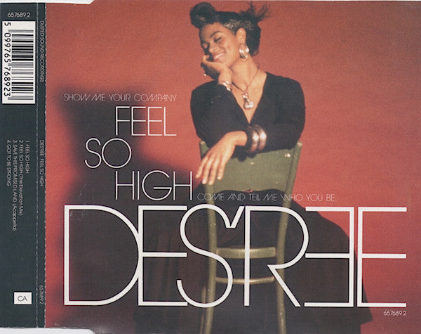 Des'ree : Feel So High (CD, Single)