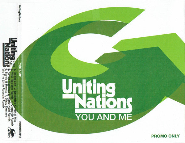 Uniting Nations : You And Me (CD, Single, Promo)