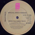 Billy Paul : Bring The Family Back (12", Single)