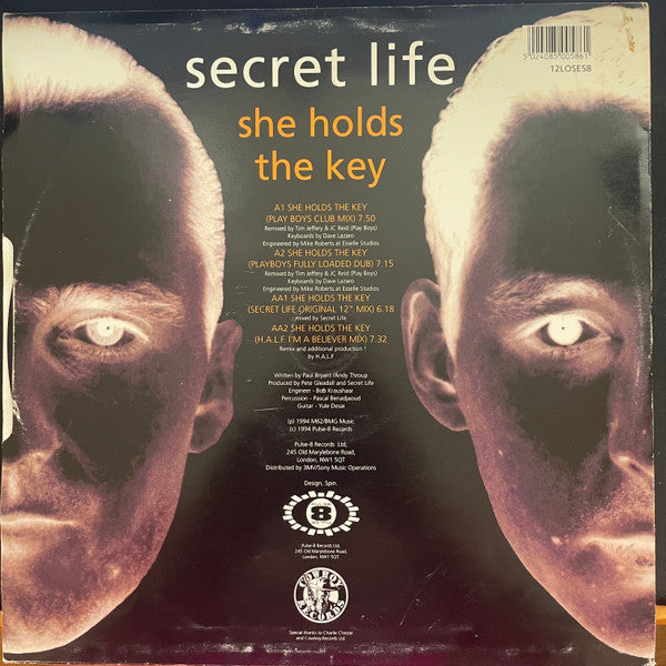 Secret Life : She Holds The Key (12", Single)