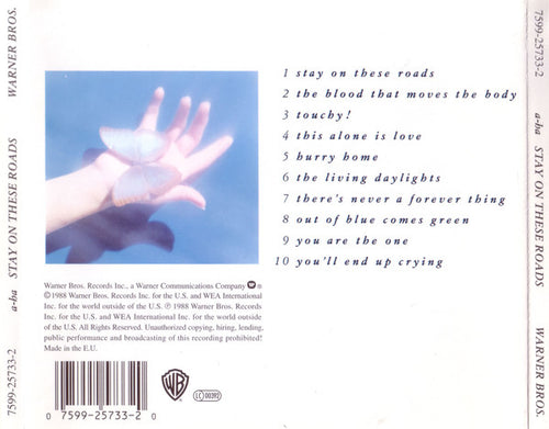a-ha : Stay On These Roads (CD, Album, RE)