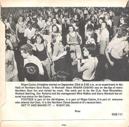 Wigan's Chosen Few / Chuck Wood : Footsee / 7 Days Too Long (7", Single, Sol)