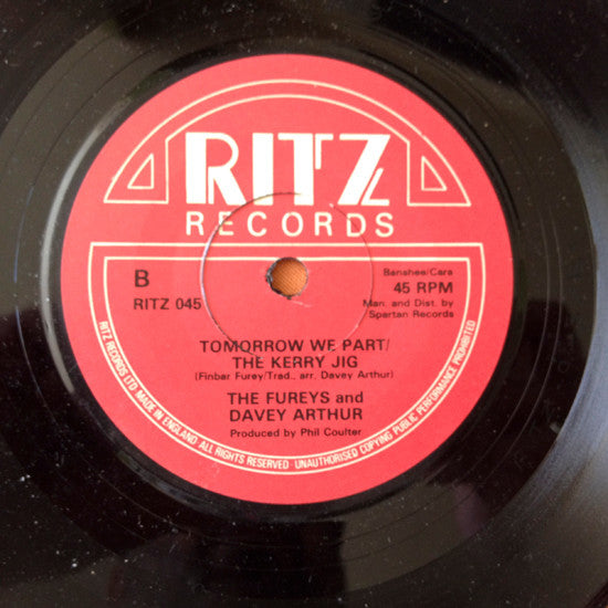 The Fureys & Davey Arthur : (Farewell) Now Is The Hour (7")