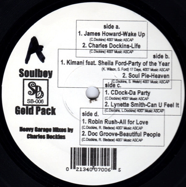 Various : Soulboy Records 2000 Sampler (2x12")