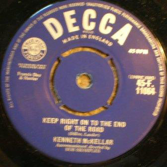 Kenneth McKellar : The Road To The Isles (7", Single)